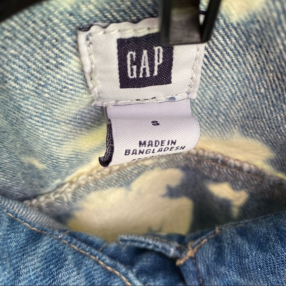 Custom Made  Gap Cropped Jean Jacket size small - Picture 6 of 6